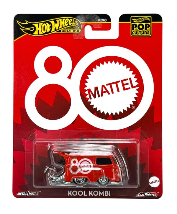 HOT WHEELS KOOL KOMBI MATTEL 80-ÅRS JUBILÆUM JBL68