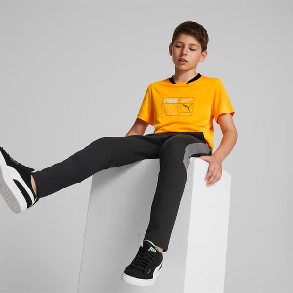 Puma EVOSTRIPE drenge joggingbukser sorte 67006901 størrelse 152