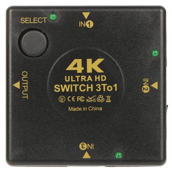 VIDEO-SWITCH HDMI-SW-3/1-V1.4B