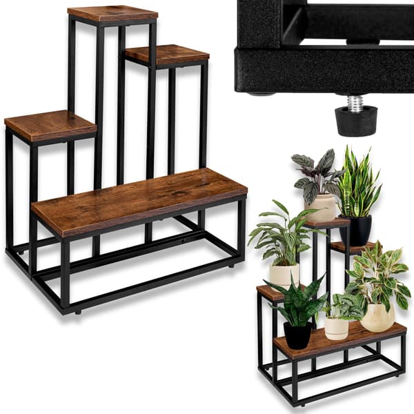 Parvimainen kukkateline ANTIRES RUSTIC -kukkateline
