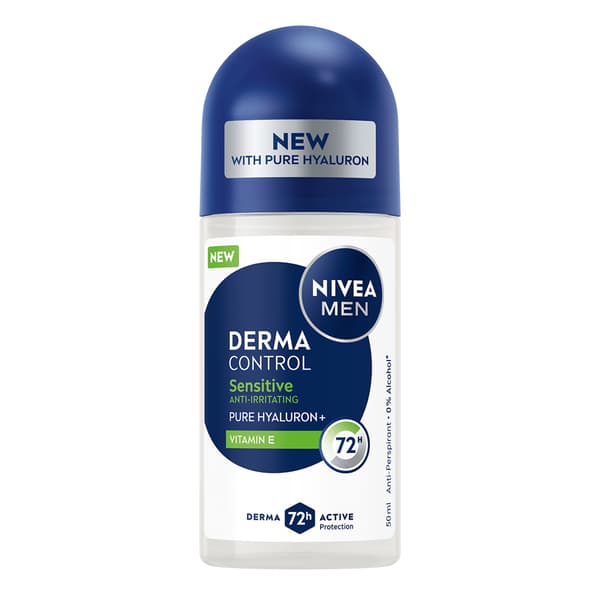 NIVEA MEN Derma Control Sensitive Antiperspirant roll-on 50ml