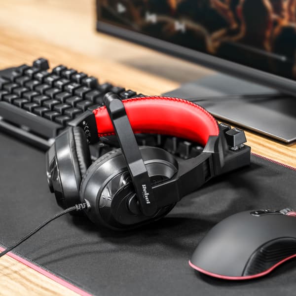 Rebel gamingheadset med mikrofon för PC