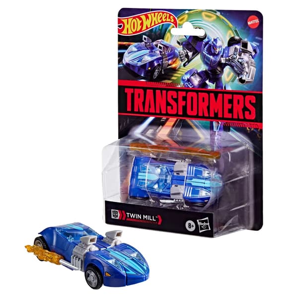 Hasbro - TRANSFORMERS X HOT WHEELS - Twin Mill - Samarbetsfigur 13 cm
