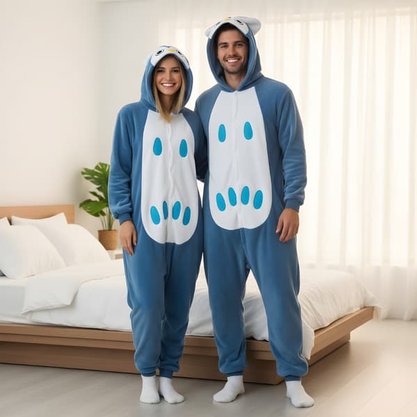 Kigurumi-pyjamas med uggla, storlek M: 155 - 165 cm