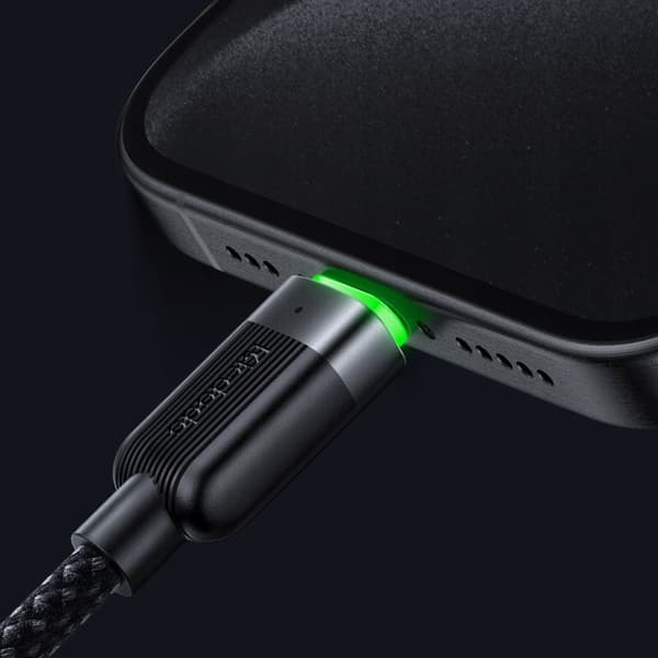 MCDODO USB-C-KABEL SNABBLADDNING FÖR SAMSUNG APPLE USB TYP C 60W 1M LED