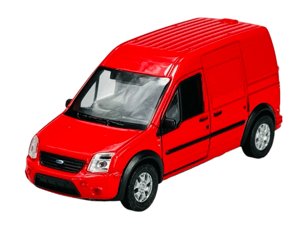Welly Ford Transit Connect punainen 1:34 43631
