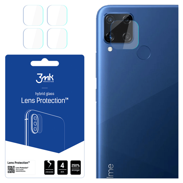 Realme C15 - 3mk linsskydd