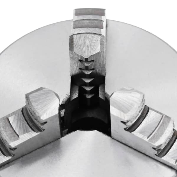 vidaXL Självcentrerande svarvchuck, 3 käftar, 100 mm, stål