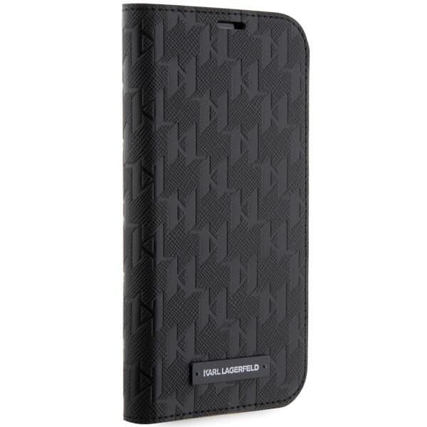 Karl Lagerfeld KLBKP14LSAKLHPK iPhone 14Pro 6.1 reol sort/sort Saffiano Monogram