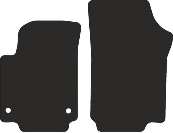 främre polyamid PREMIUM: Volkswagen Up! hatchback 2011-