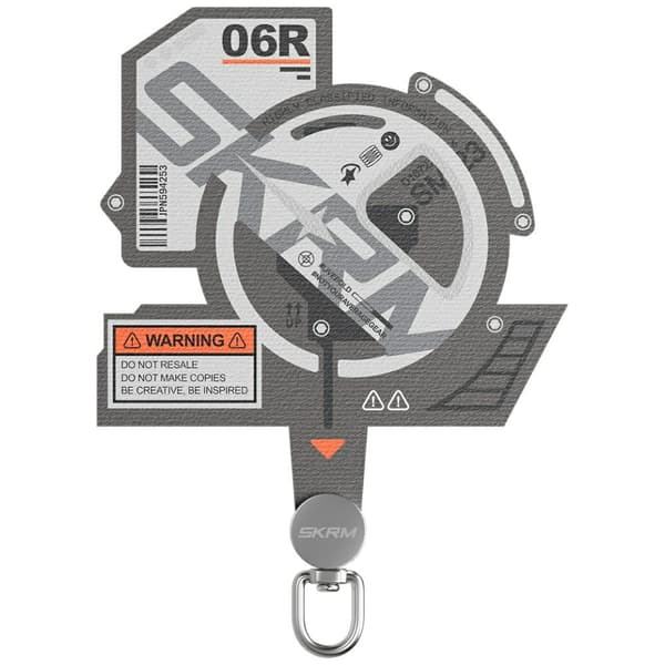 Skinarma Ekho universal lanyard adapter grå