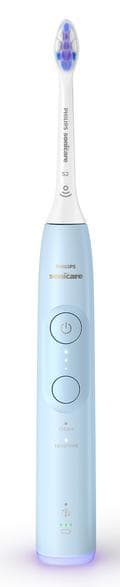 Philips Sonicare 6100 HX7406/02 eltoothbrush vit och blå