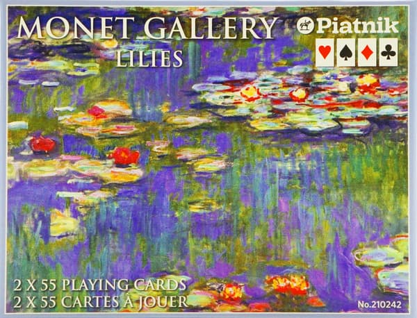 PIATNIK MONET LILIE -pelikortit