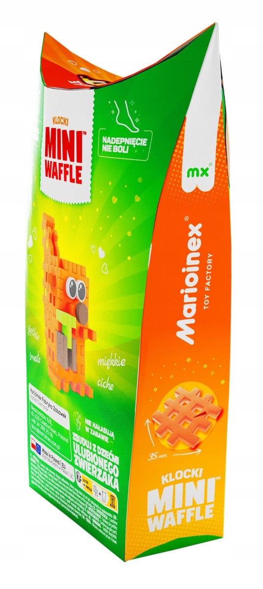 Marioinex Mini Waffle POCKET PETS - EKORREL set