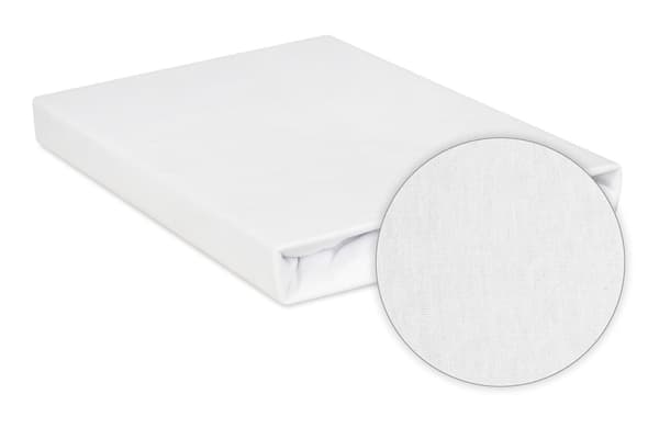 Jerseylakan 210/220x190/200 PREMIUM Vitt
