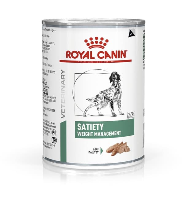 Vådfoder til hunde Royal Canin Vet Satiety Canine 12x410g