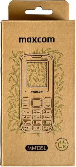 MAXCOM Classic MM135 vaaleanmusta ja sininen matkapuhelin