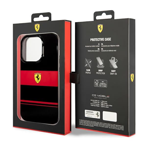 Ferrari Combi MagSafe - iPhone 14 Pro Max-skal (svart)