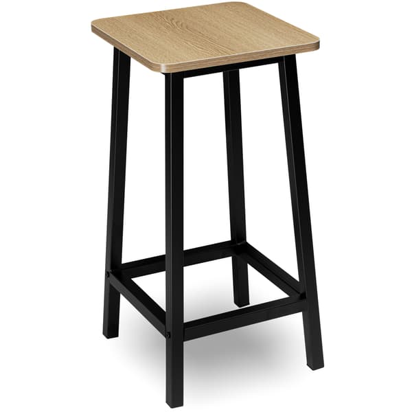Kent Modern Oak industriel skammel
