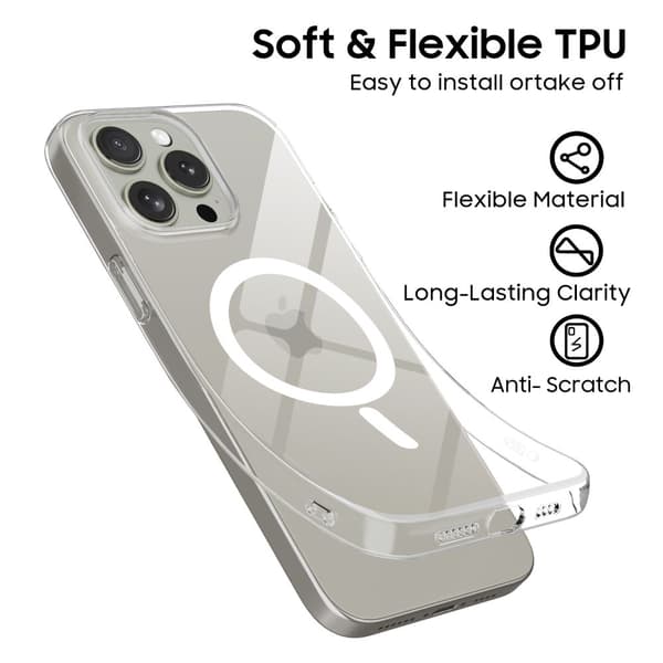 TECH-PRECT FLEXAIR MAGSAFE IPHONE 15 PRO KIRKAS