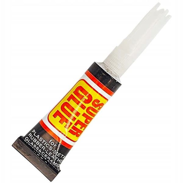 SUPERLIM HURTIG STÆRK SÆT MED 3 CYANOACRYL