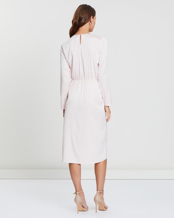 Ivyrevel dame satinkjole pink 36 WŁC
