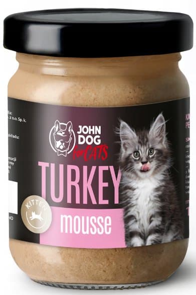 JD til katte | Killinger | Vådfodermousse 100g - Kalkunmousse 100g
