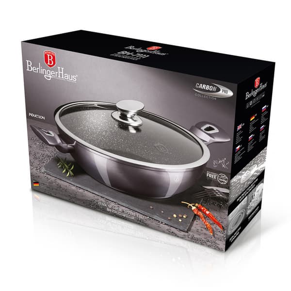 WOKGRYDE I GRANIT 28 cm BERLINGER HAUS BH-7111 CARBON PRO