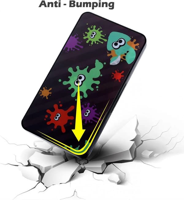 Spilkortcover kompatibelt med Nintendo Switch OLED sort mønster