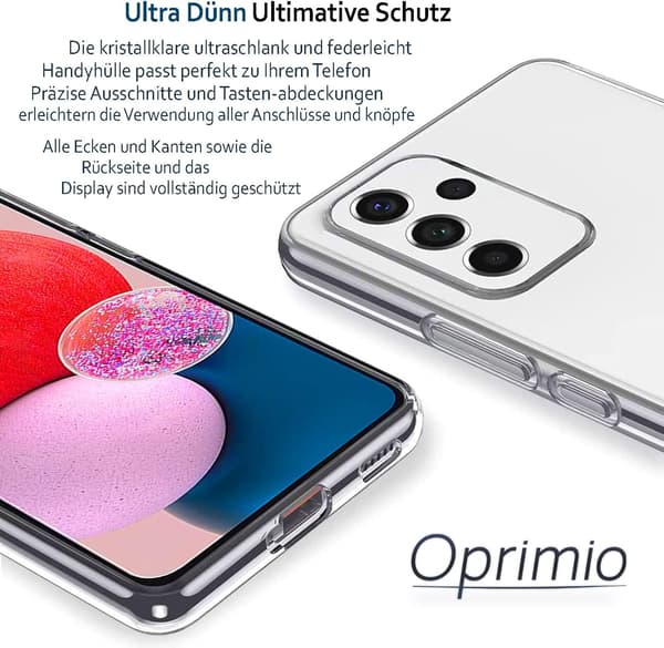FODRAL TILL SAMSUNG GALAXY M23 2022 TRANSPARENT BAKSIDA