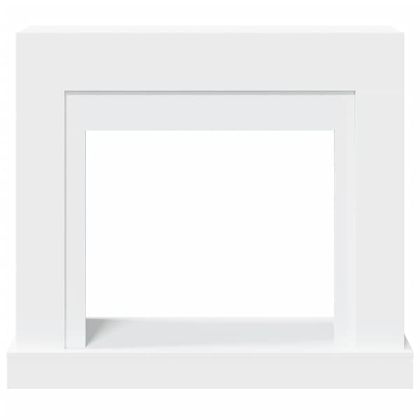 vidaXL Spismantel, vit, 100x30x87,5 cm, träbaserat material