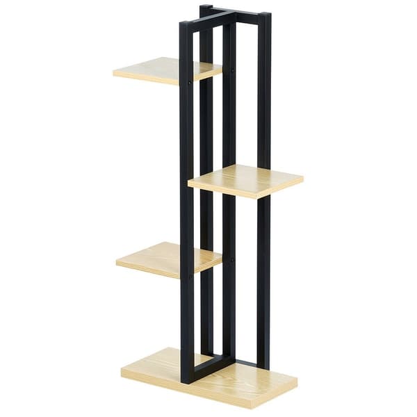Metallblomsterställ 4-nivå 93 cm