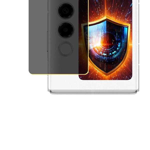 Nubia Flip 2 (edessä) - 3mk Silky Matt Privacy