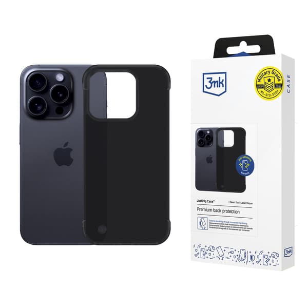 Apple iPhone 15 Pro Max – 3mk Just20g Matt Skal