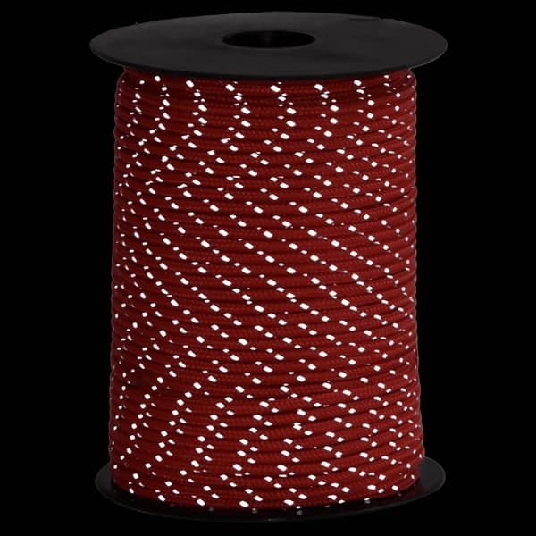 vidaXL teltreb med strammere, reflekterende elementer, 50 m, 3 mm