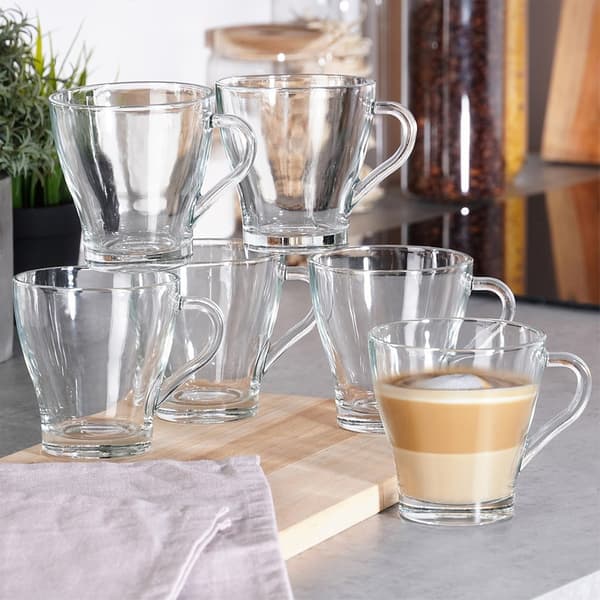 Glas til kaffe og te 250 ml 6 stk.