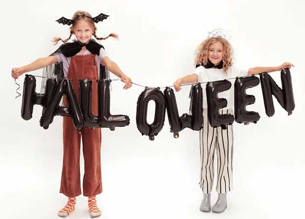 Halloween-folioilmapallo 280x46 cm musta