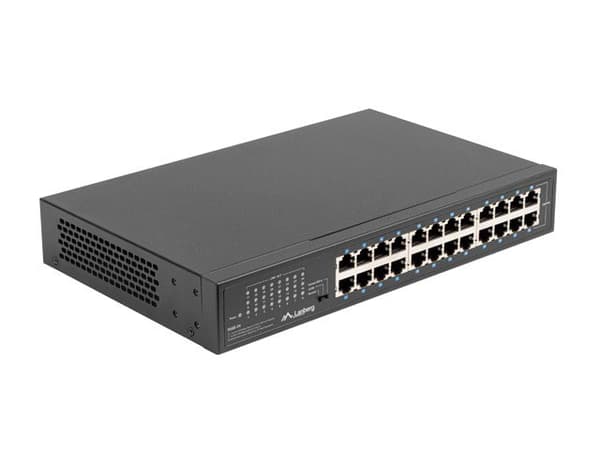 LANBERG SWITCH RSGE-24 RACK 19 (24-PORTAR, 1GB)