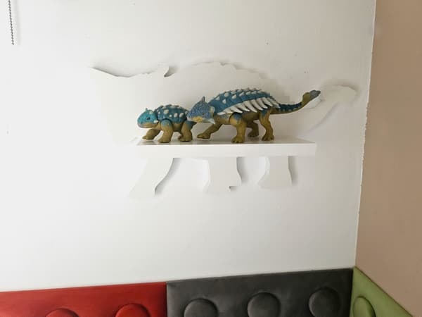 Dinosaurus-Ankylosaurus Prestige Shelf
