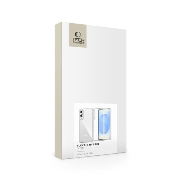 TECH-PROTECT FLEXAIR HYBRID GALAXY S25 EDGE CLEAR