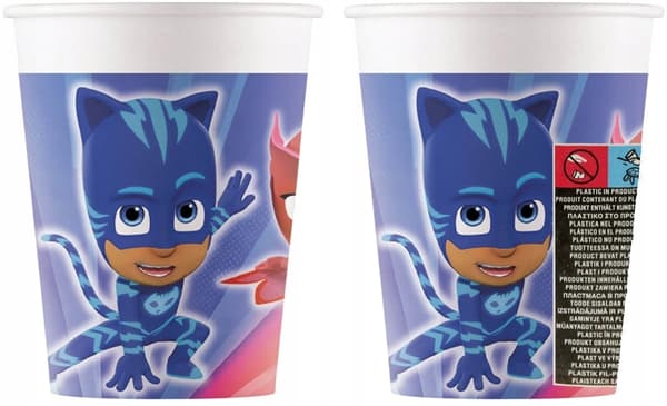 PJ Masks paperimukit 200ml 8 kpl.