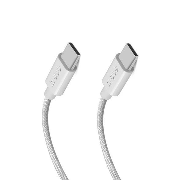 SBS USB-C-kabel 3.2 100W Power Delivery 1,5m grå