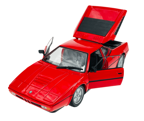 WELLY BMW M1 PUNAINEN 1:24 24098