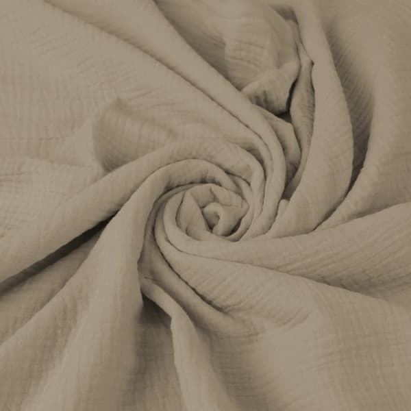 Tæppe i æske 80x120 muslin brun