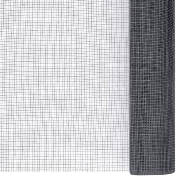 vidaXL glasfibernet 80 x 500 cm grå