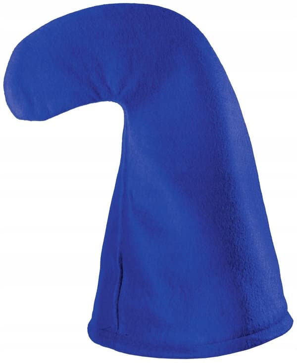 Smurfmössa Dvärgtomte Alf blå maskeradbal