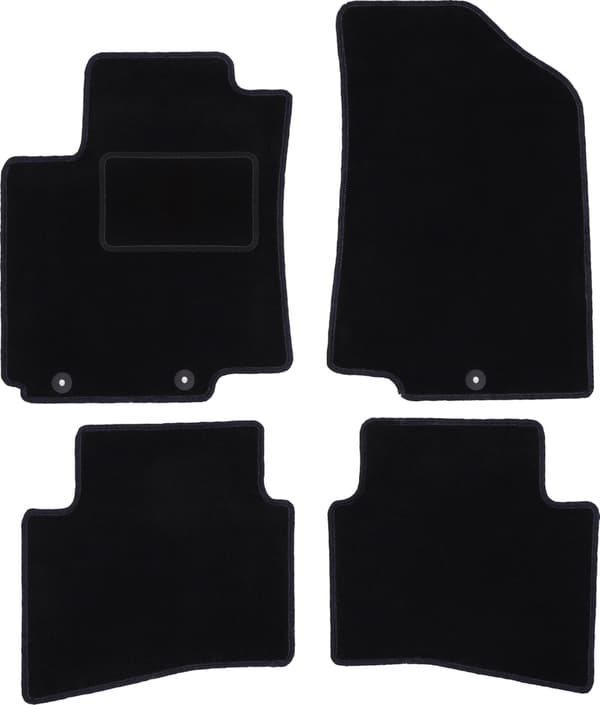 Velourmattor set för Hyundai i20 II coupé, hatchback (2014-)