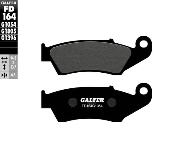 Galfer KH185 halvmetalliske bremseklodser