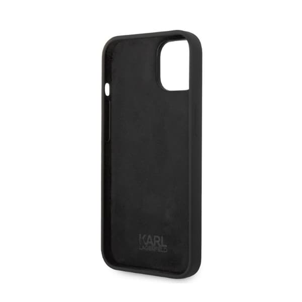 Karl Lagerfeld Silikone NFT Ikonik - iPhone 14 Plus Etui (Sort)