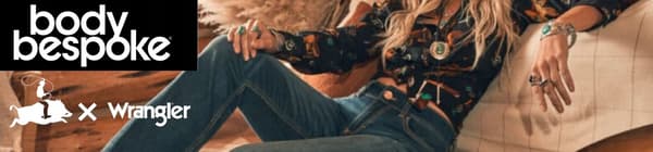 Wrangler Klockformad Tidvatten Glöd damjeans W28 L32